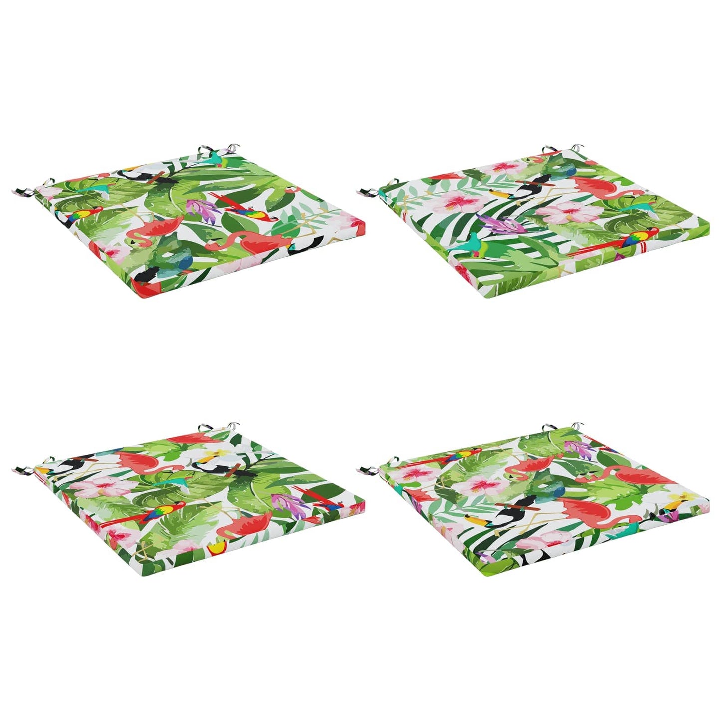 4-Stykke Sædepuder SOEST 4 stk. 100% polyester Flerfarvet