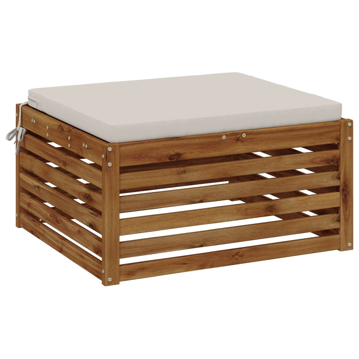 1-Stykke Sædepude SOEST 100% polyester Hvid 70 x 70 x 5 cm
