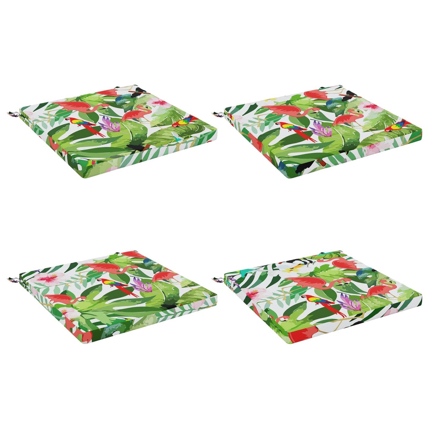 4-Stykke Sædepuder SOEST 4 stk. 100% polyester Flerfarvet