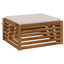 1-Stykke Sædepude SOEST 100% polyester Hvid 80 x 80 x 3 cm
