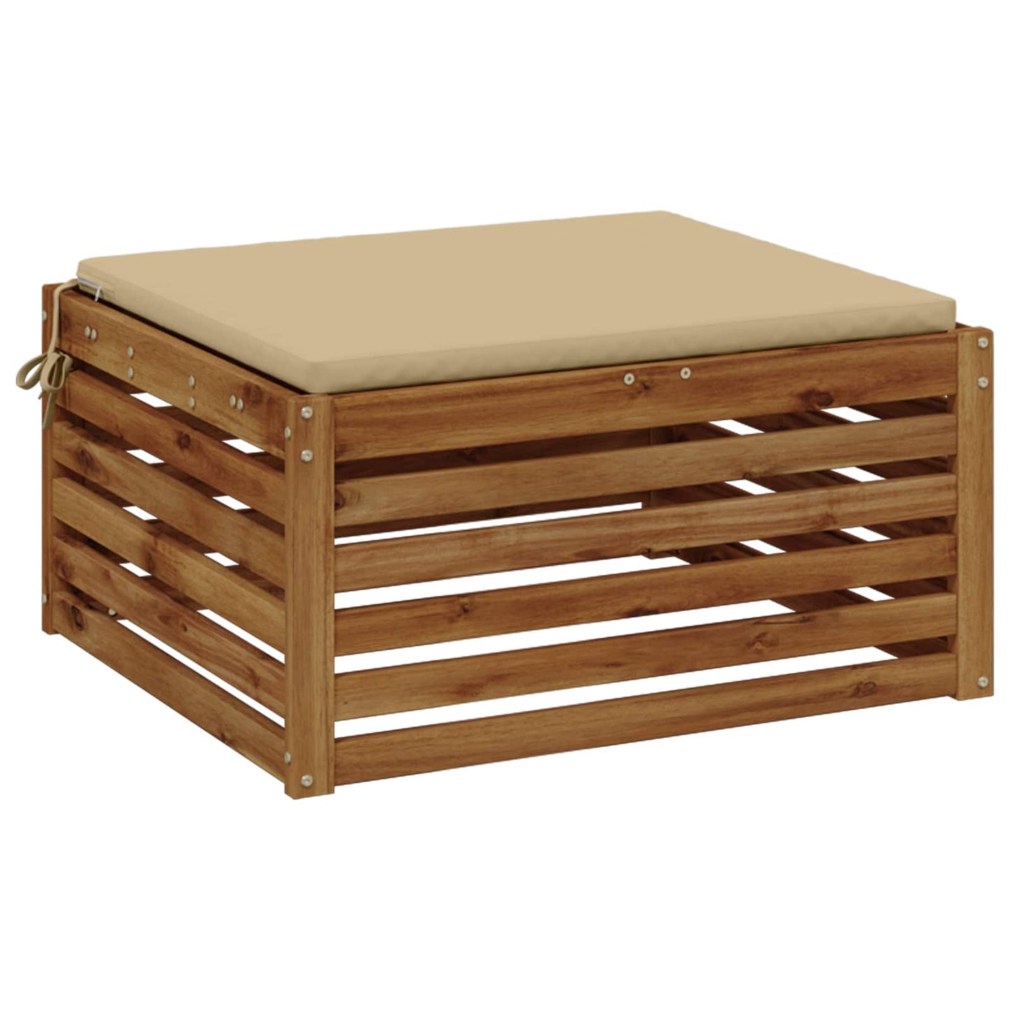 1-Stykke Sædepude SOEST 100% polyester Beige 80 x 80 x 3 cm