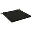 1-Stykke Sædepude SOEST 100% polyester Sort 80 x 80 x 3 cm