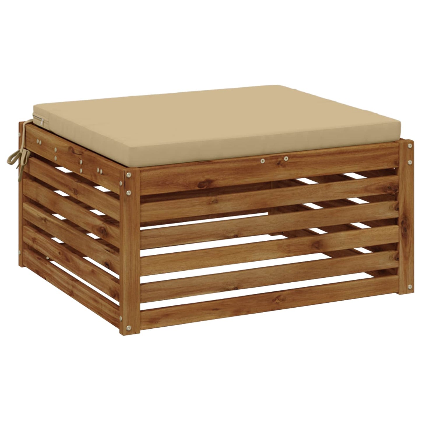 1-Stykke Sædepude SOEST 100% polyester Beige 80 x 80 x 5 cm