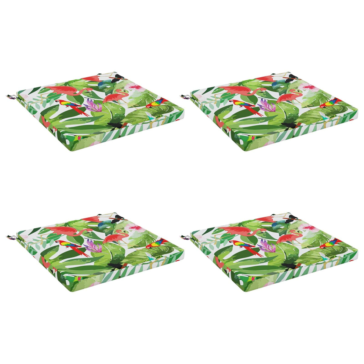 4-Stykke Sædepuder SOEST 4 stk. 100% polyester Flerfarvet