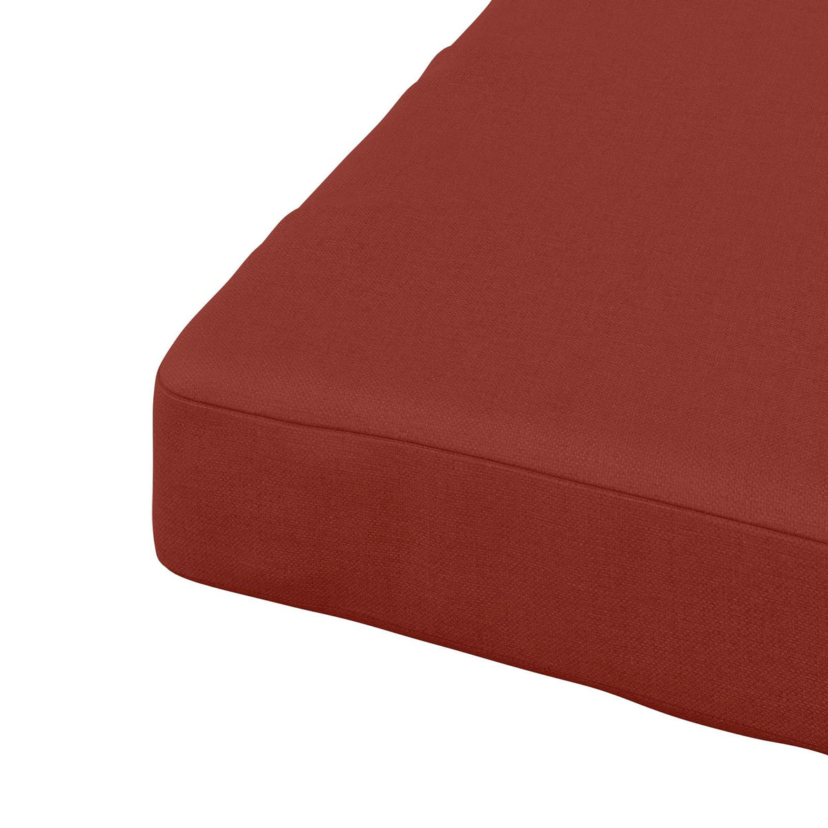 1-Stykke Sædepude SOEST 100% polyester Rød 80 x 80 x 7 cm