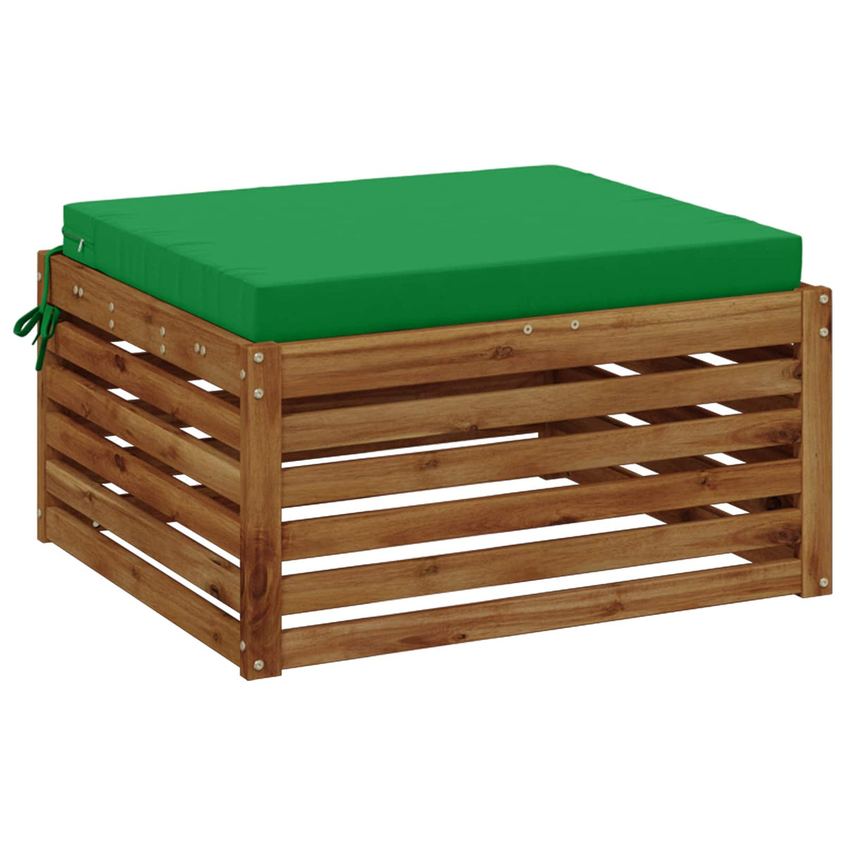 1-Stykke Sædepude SOEST 100% polyester Grøn 80 x 80 x 7 cm