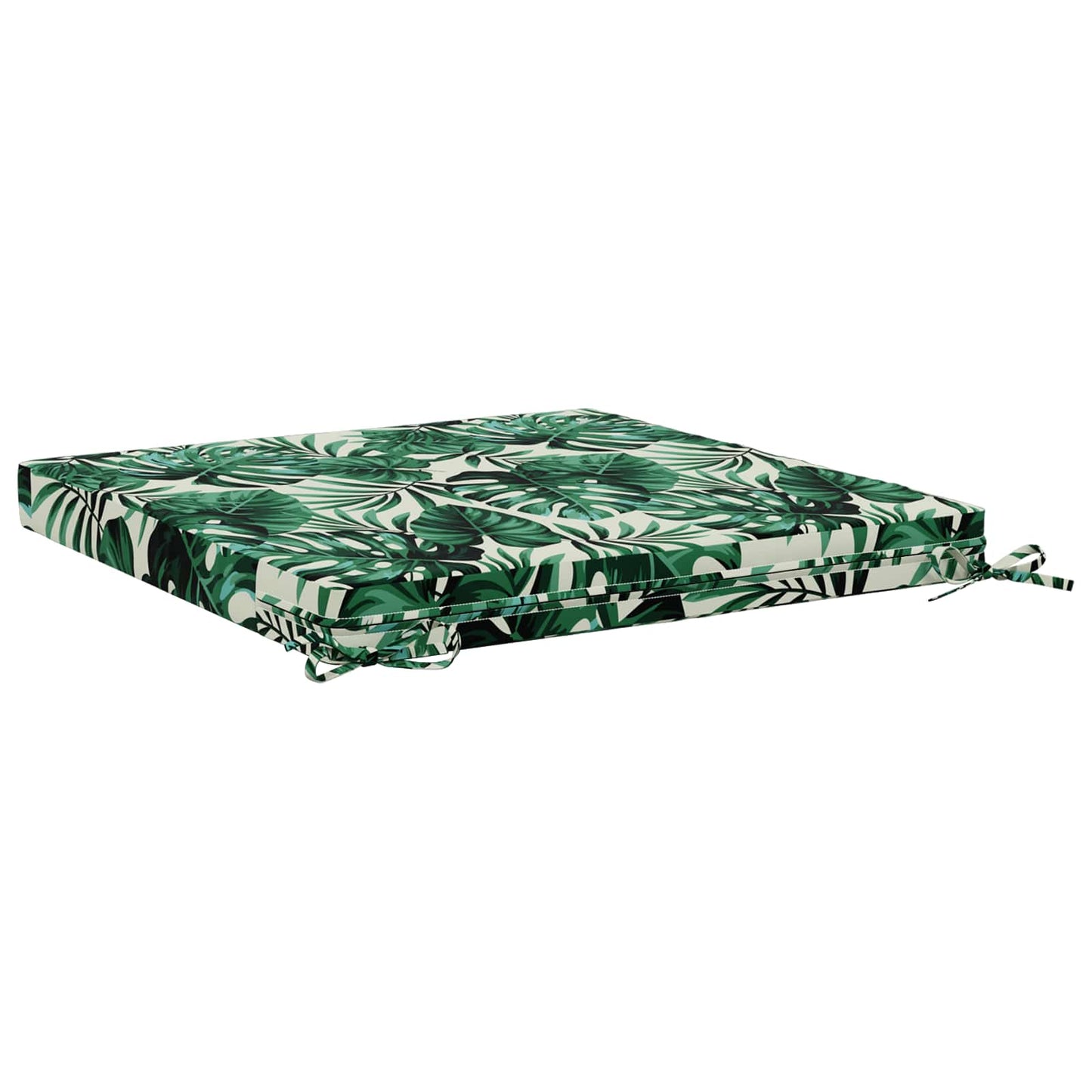 4-Stykke Sædepuder SOEST 4 stk. 100% polyester Bladmønster