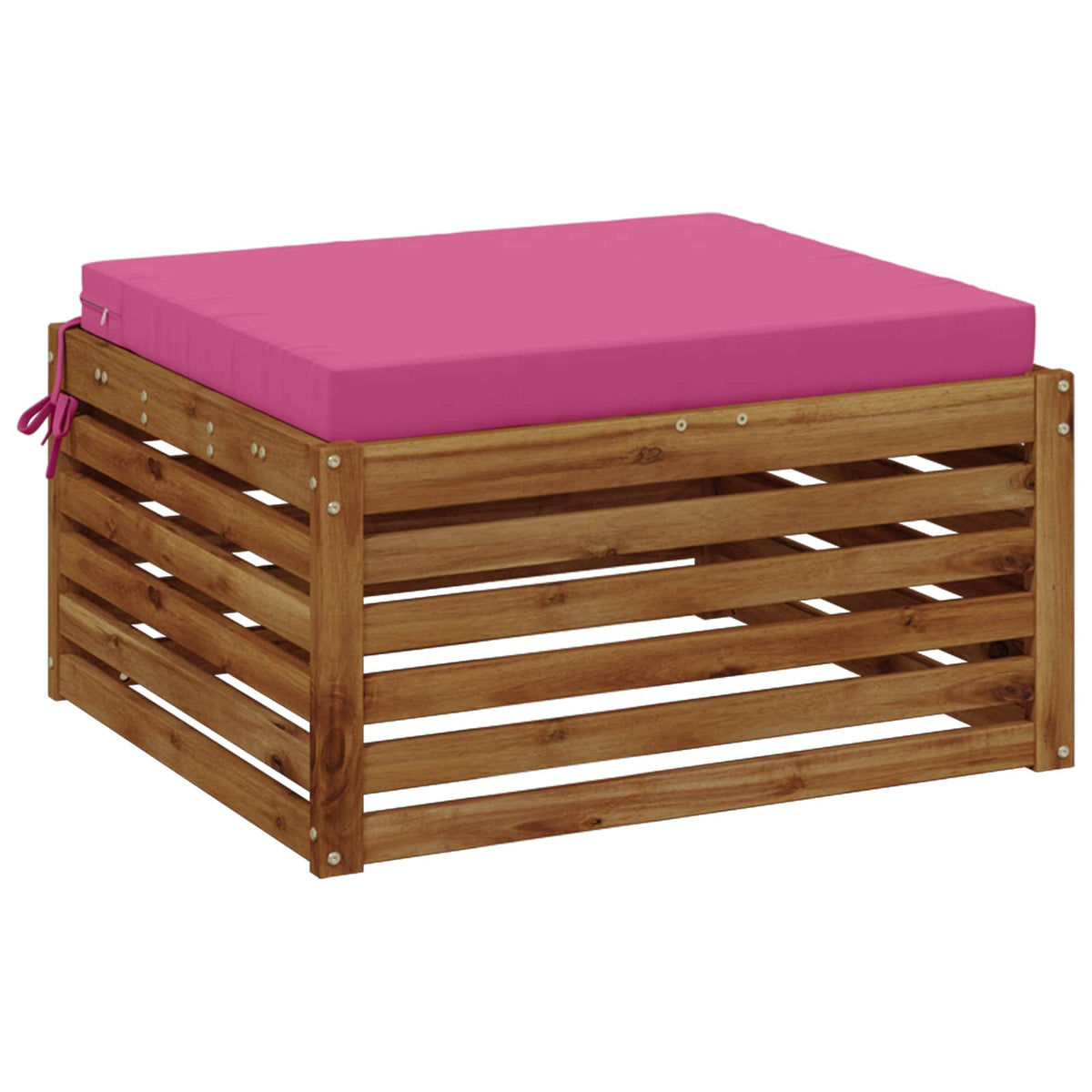 1-Stykke Sædepude SOEST 100% polyester Lyserød 80 x 80 x 7 cm