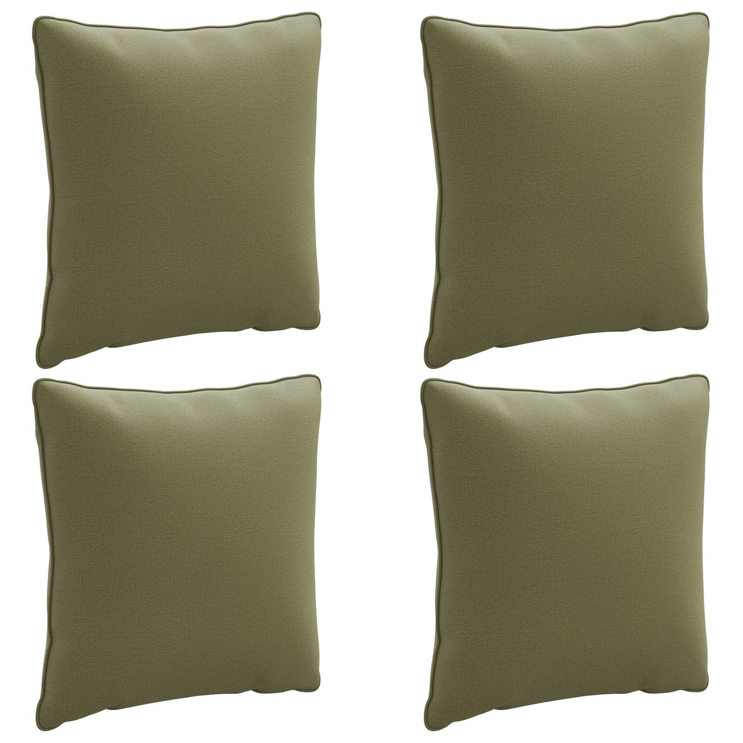 4-delte rygpuder PUTTEN 4 pcs 100% polyester Olivengrøn