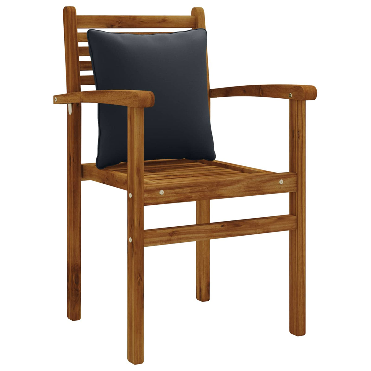 1-delte rygpuder PUTTEN 100% polyester Mørk blå 40 x 40 x 15 cm