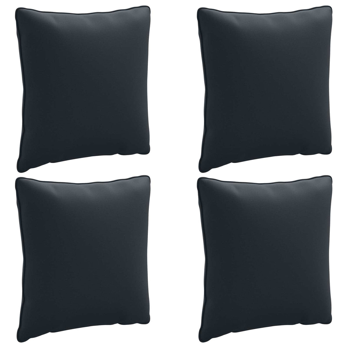 4-delte rygpuder PUTTEN 4 pcs 100% polyester Mørk blå