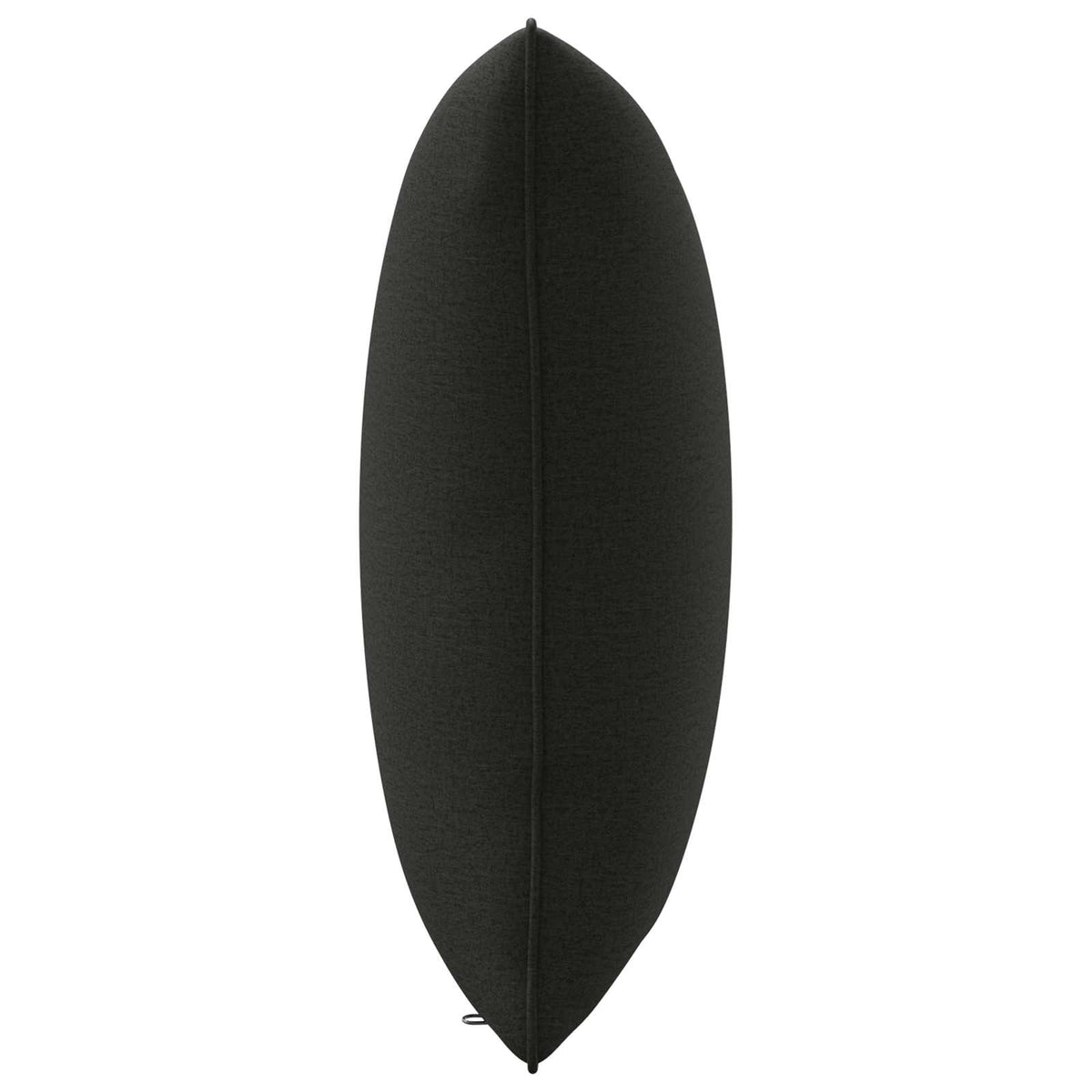 1-delte rygpuder PUTTEN 100% polyester Sort 40 x 40 x 15 cm