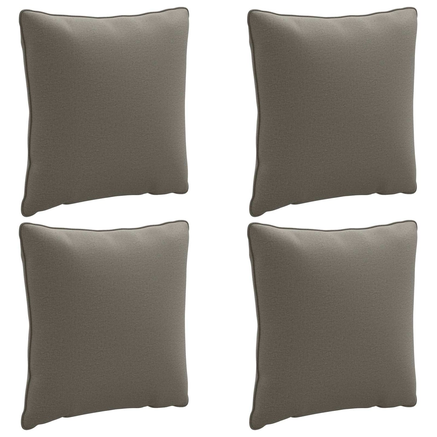 4-delte rygpuder PUTTEN 4 pcs 100% polyester Grå