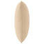 1-delte rygpuder PUTTEN 100% polyester Cremefarvet