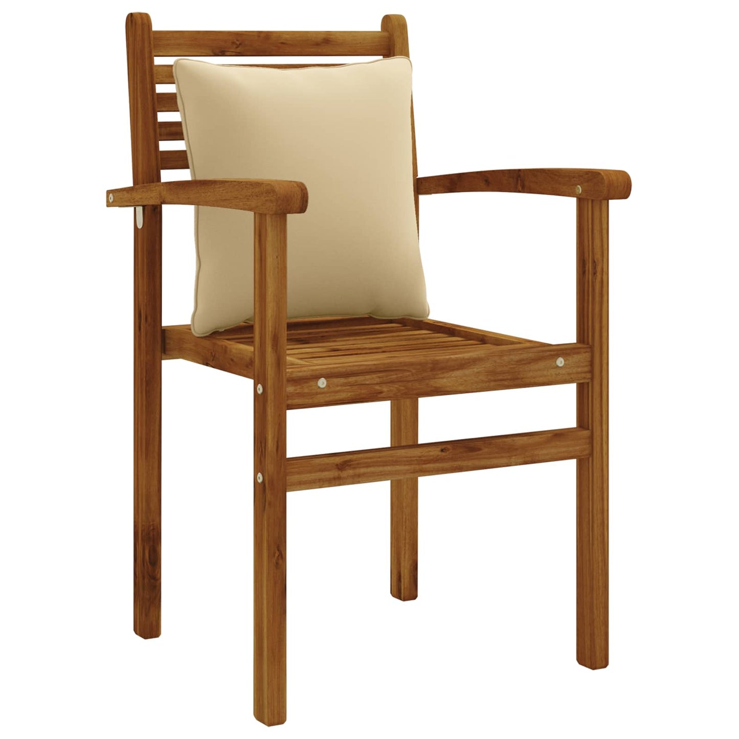 4-delte rygpuder PUTTEN 4 pcs 100% polyester Beige