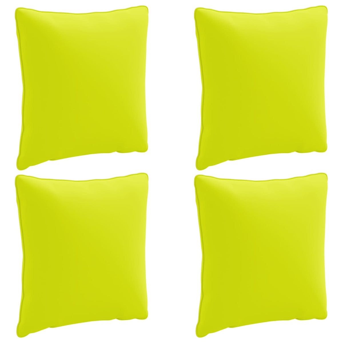 4-delte rygpuder PUTTEN 4 pcs 100% polyester Lys grøn