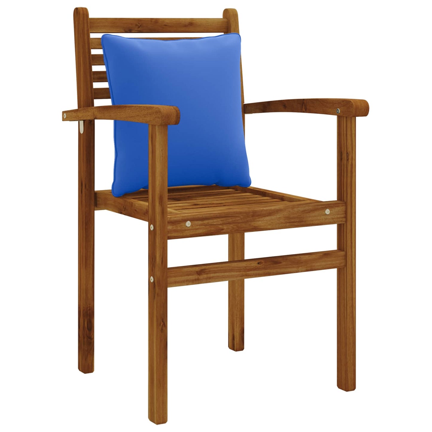 4-delte rygpuder PUTTEN 4 pcs 100% polyester Kongelig blå