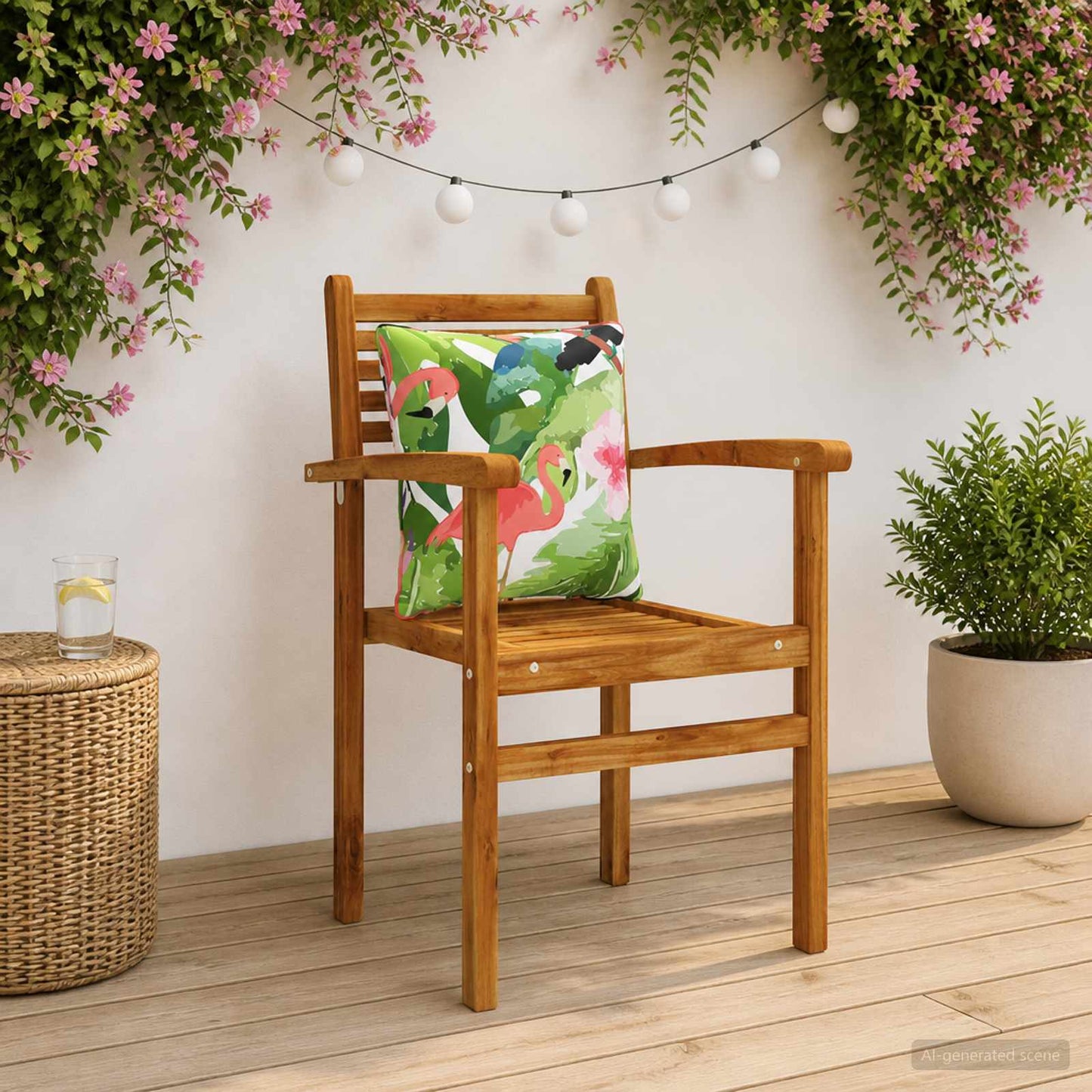 4-delte rygpuder PUTTEN 4 pcs 100% polyester Flerfarvet