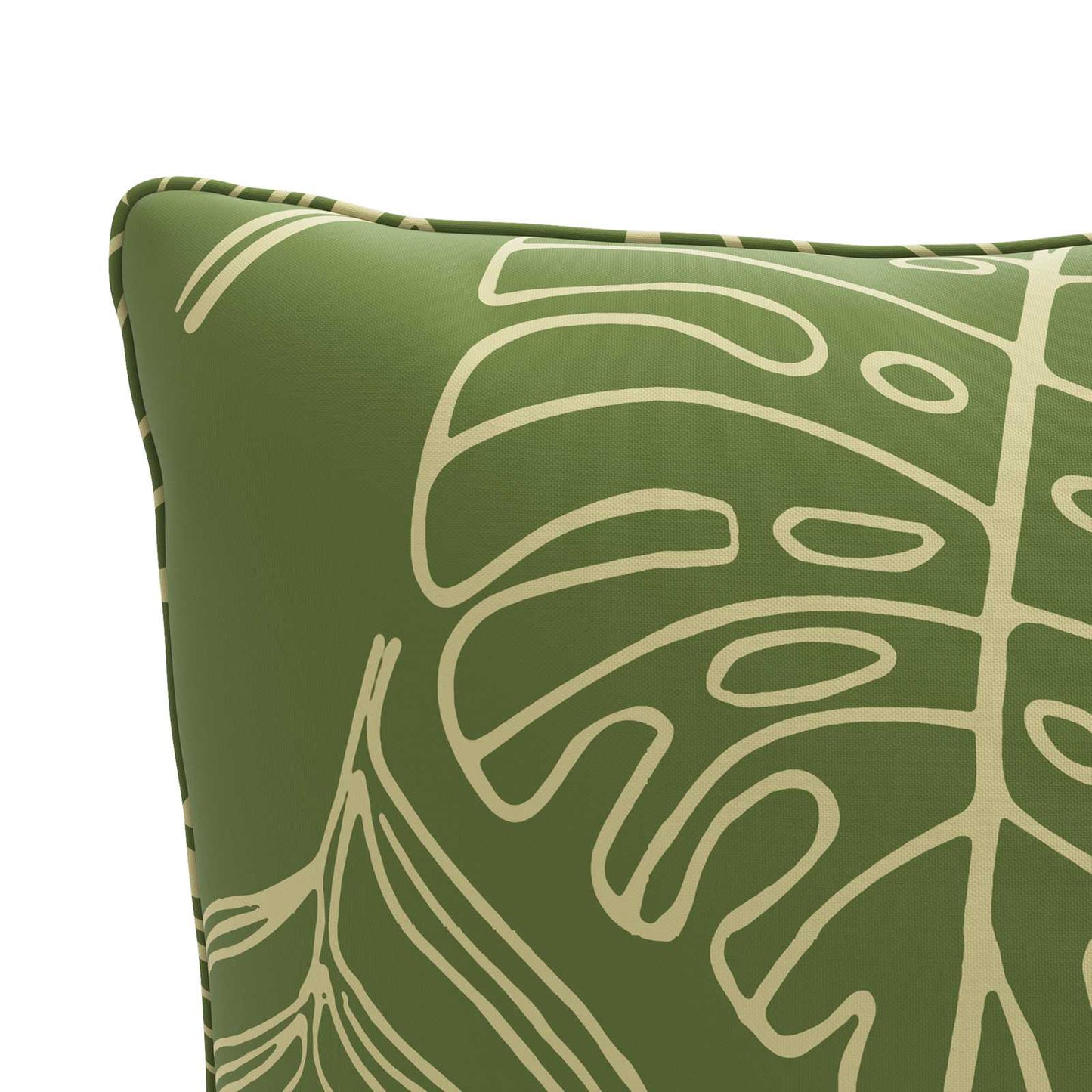 4-delte rygpuder PUTTEN 4 pcs 100% polyester Bladdesign