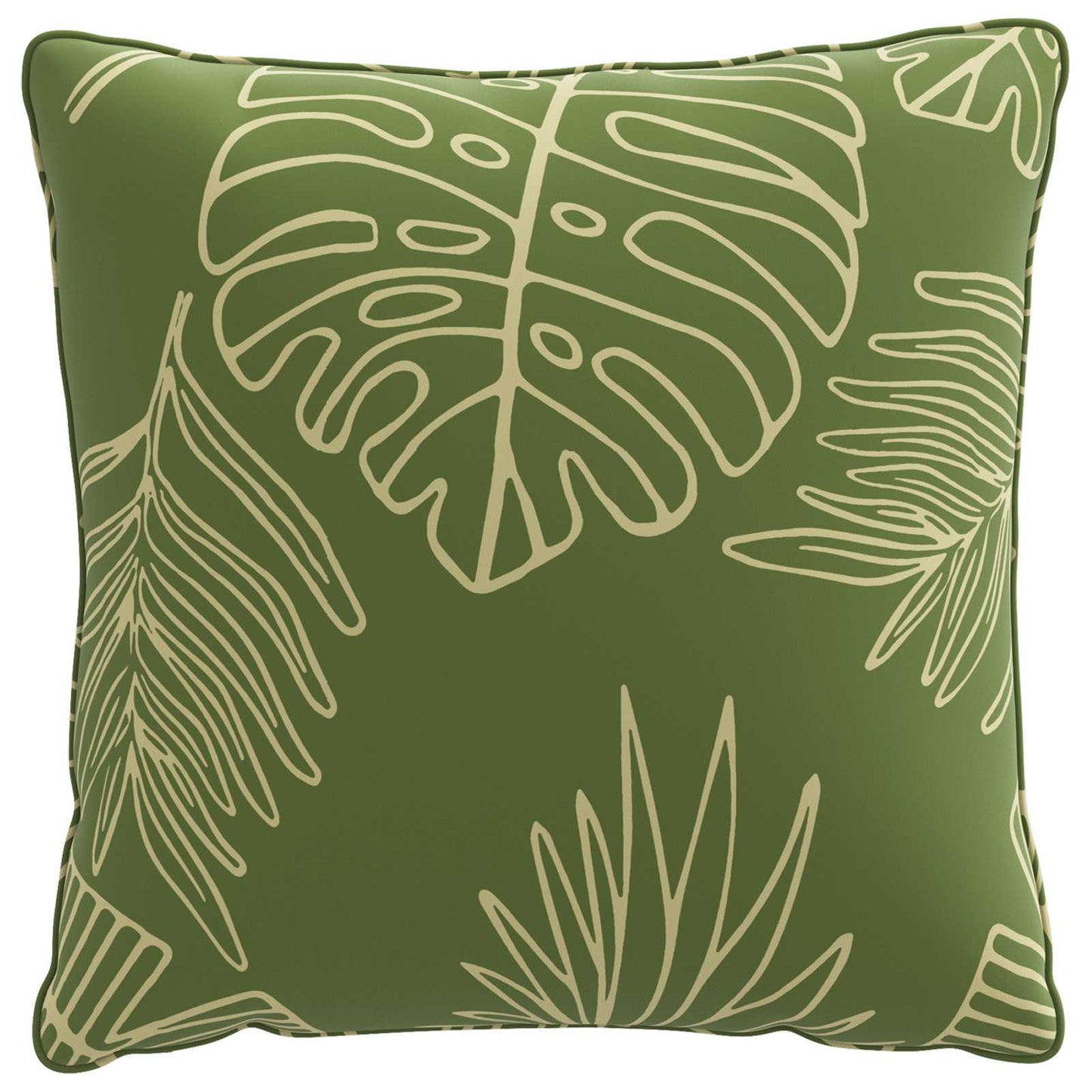 4-delte rygpuder PUTTEN 4 pcs 100% polyester Bladdesign
