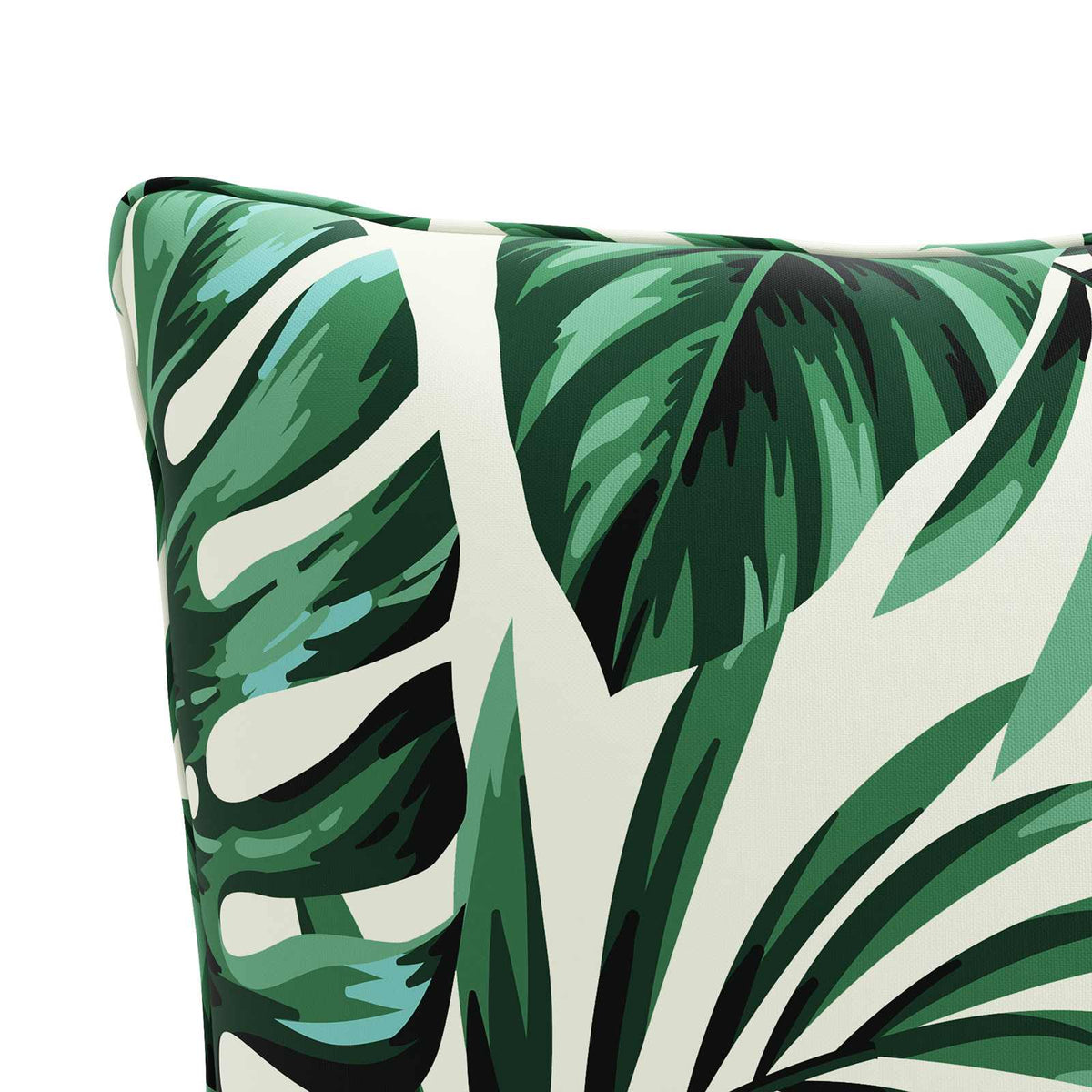 4-delte rygpuder PUTTEN 4 pcs 100% polyester Bladmønster