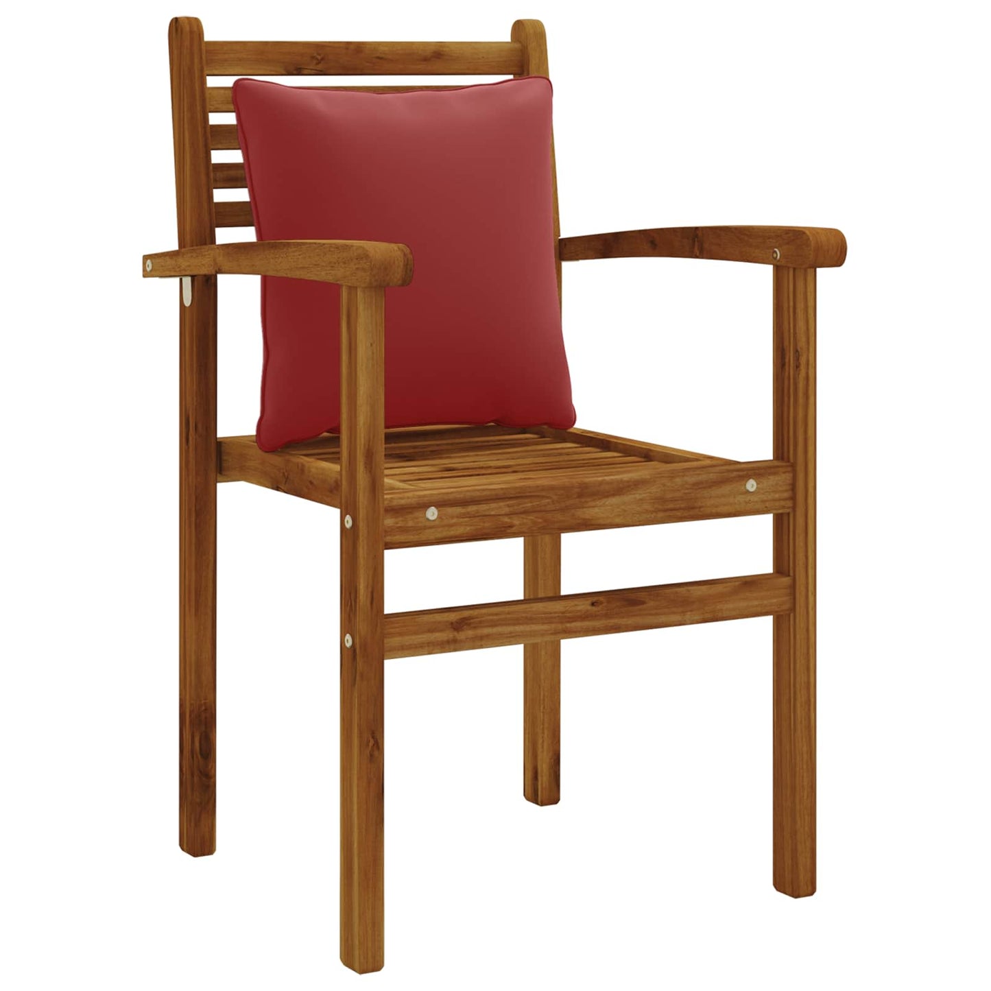 1-delte rygpuder PUTTEN 100% polyester Vinrød 40 x 40 x 15 cm