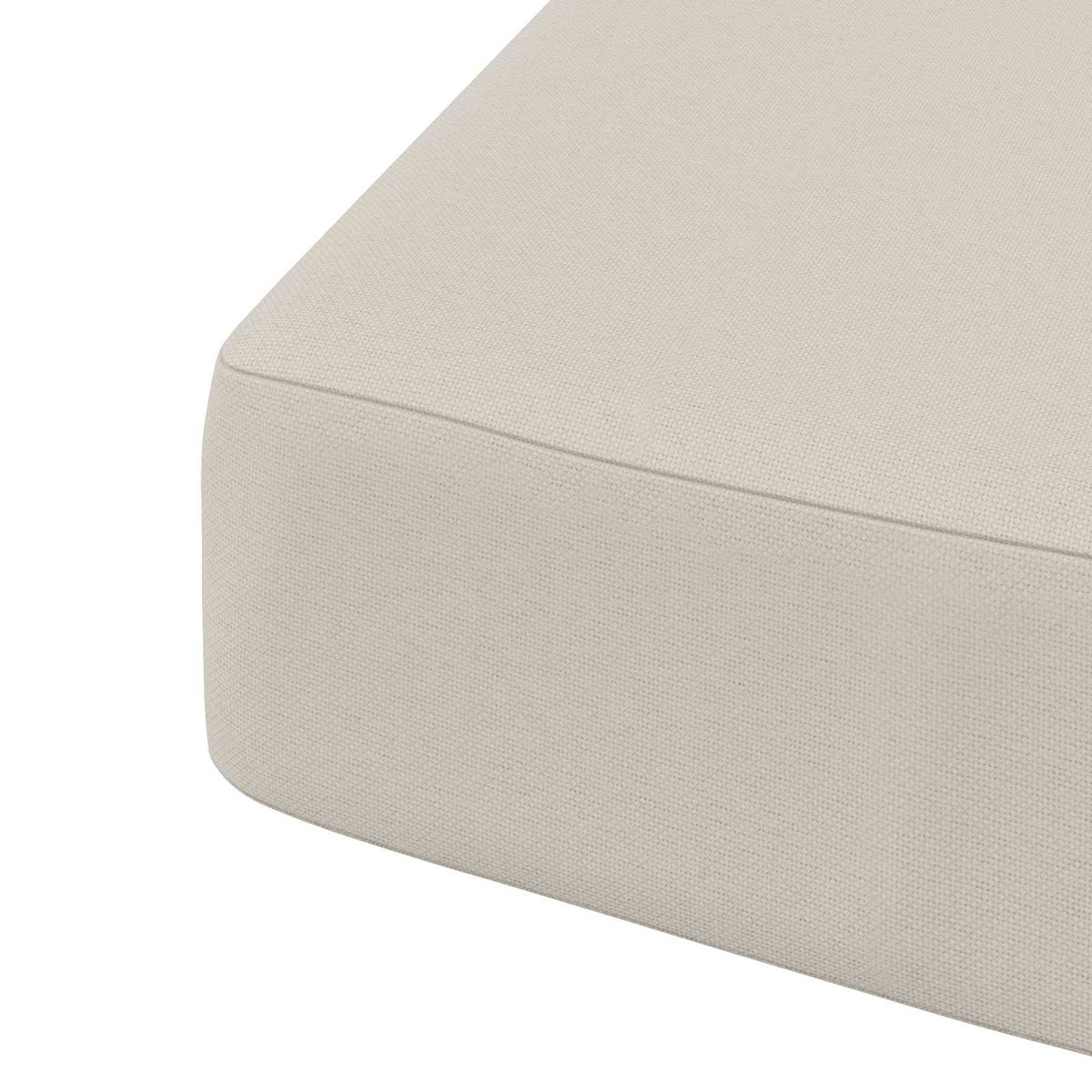 4-delt sædepuder SOEST 4 pcs 100% polyester Hvid 45 x 45 x 7 cm