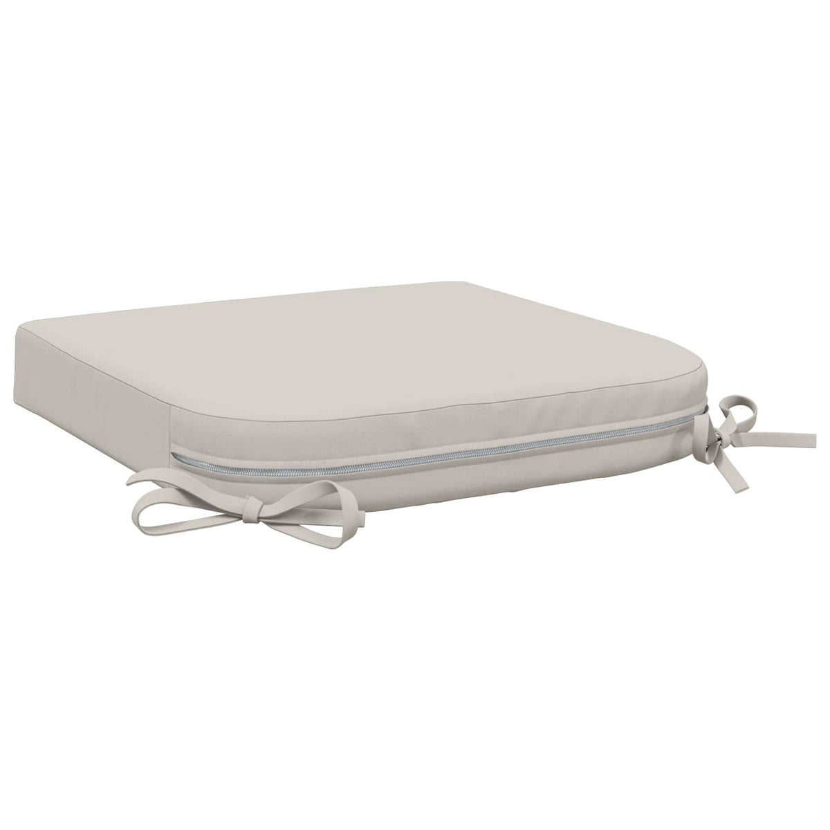 4-delt sædepuder SOEST 4 pcs 100% polyester Hvid 45 x 45 x 7 cm
