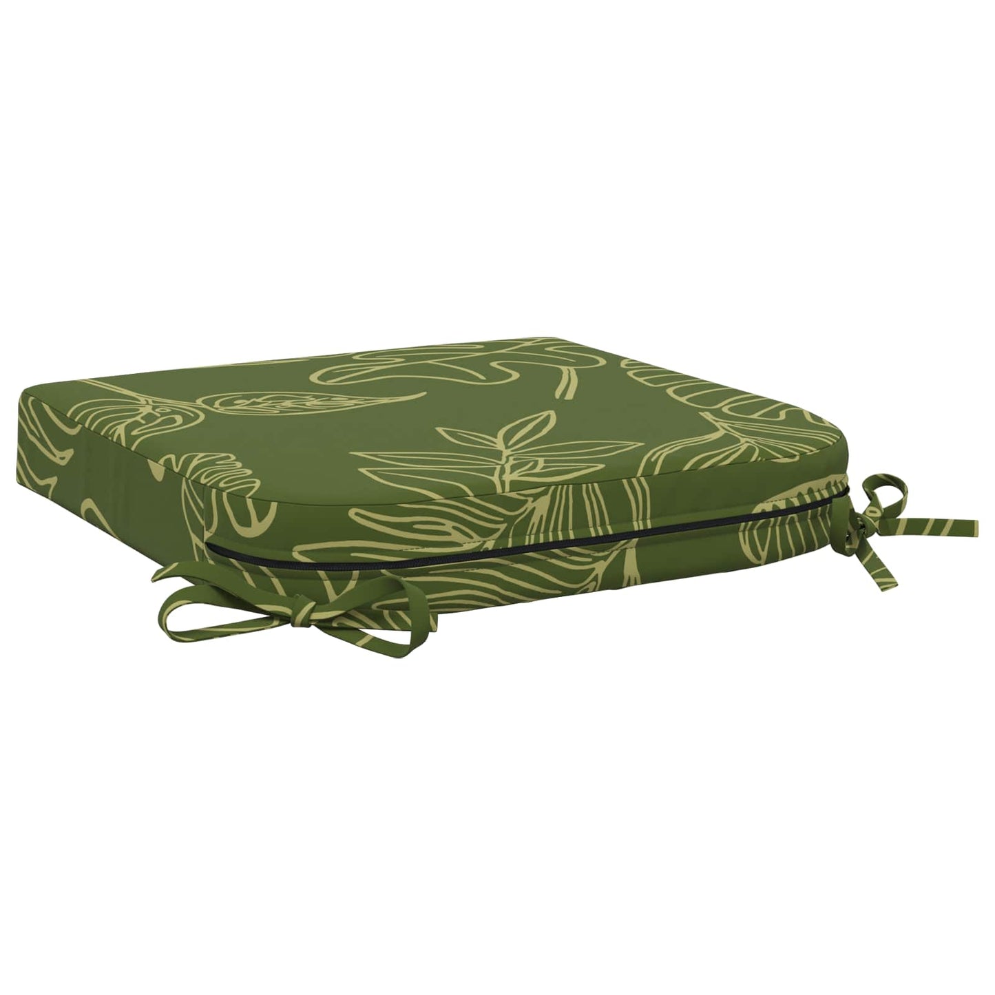 4-delt sædepuder SOEST 4 pcs 100% polyester Bladdesign