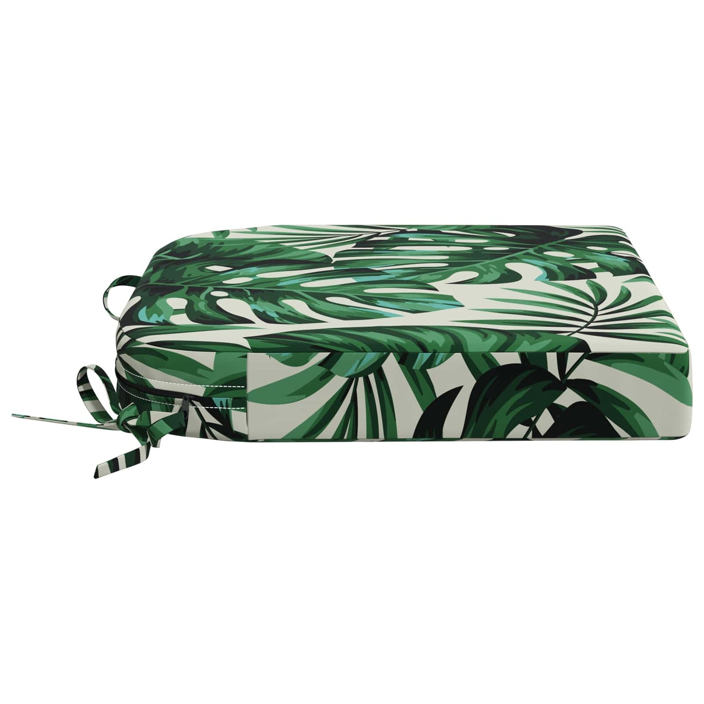 4-delt sædepuder SOEST 4 pcs 100% polyester Bladmønster