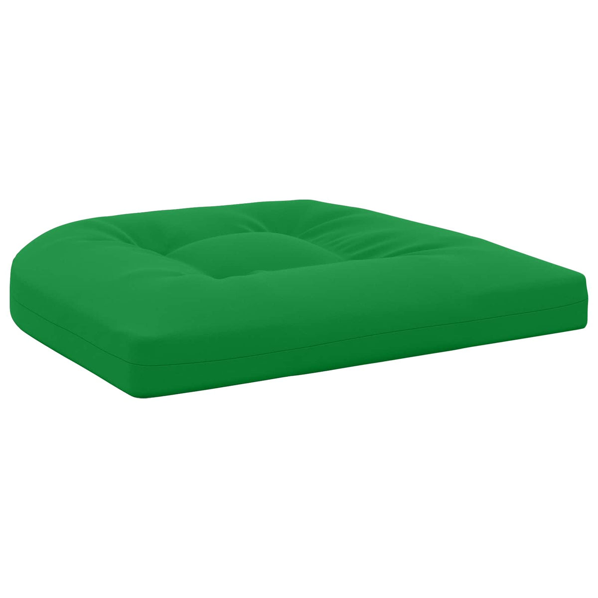 4-Stykke Sædepuder 4 stk. 100% polyester Grøn 45 x 45 x 5 cm