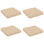 4-Stykke Sædepuder VUGHT 4 pcs 100% polyester Cremefarvet