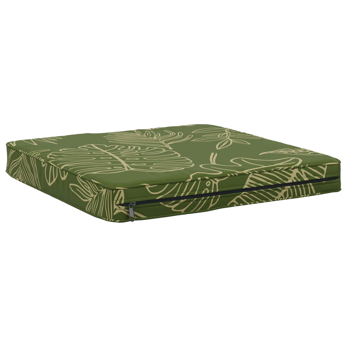 4-Stykke Sædepuder VUGHT 4 pcs 100% polyester Bladdesign