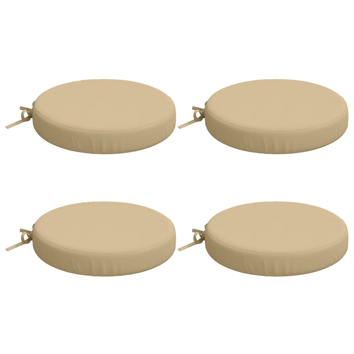 4-Stykke Sædepuder SOEST 4 stk. 100% polyester Beige