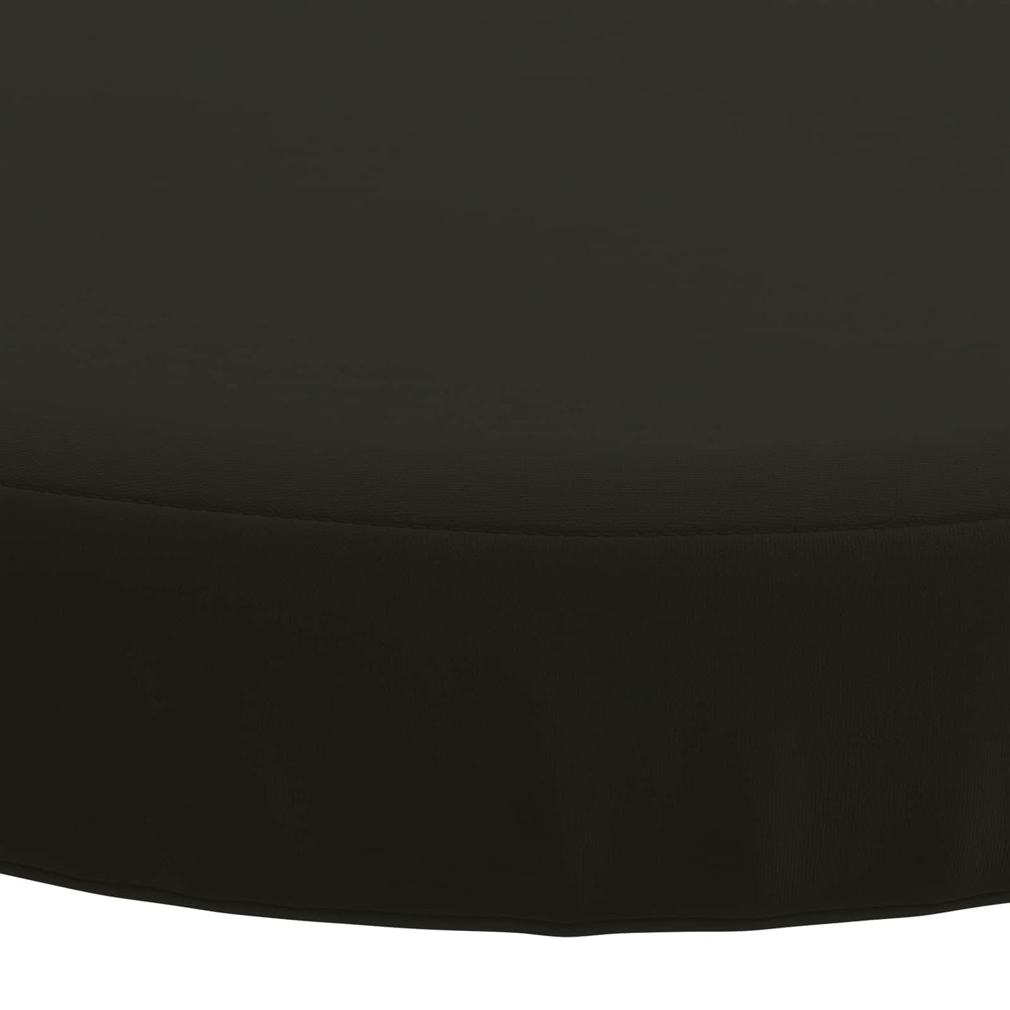 4-Stykke Sædepuder SOEST 4 stk. 100% polyester Sort Ø 40 x 7 cm