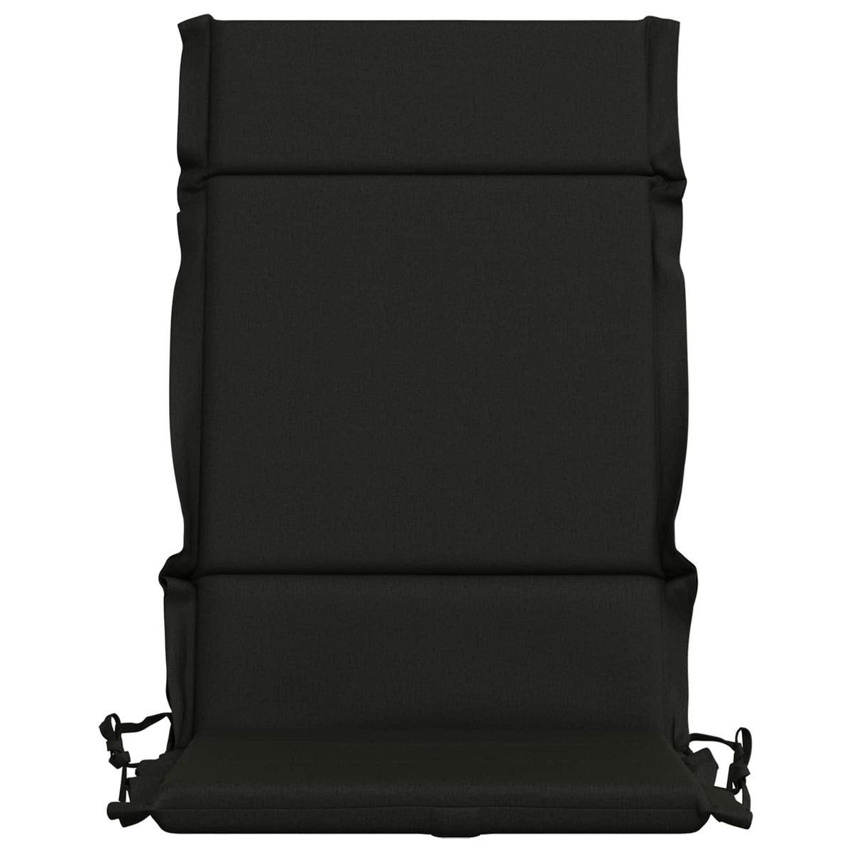 4-delt højt rygstol puder GEMERT 4 pcs 100% polyester Sort