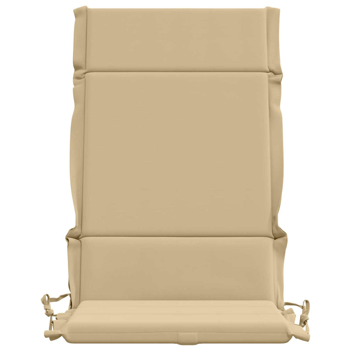 2-delt højt rygstol puder GEMERT 2 pcs 100% polyester Beige