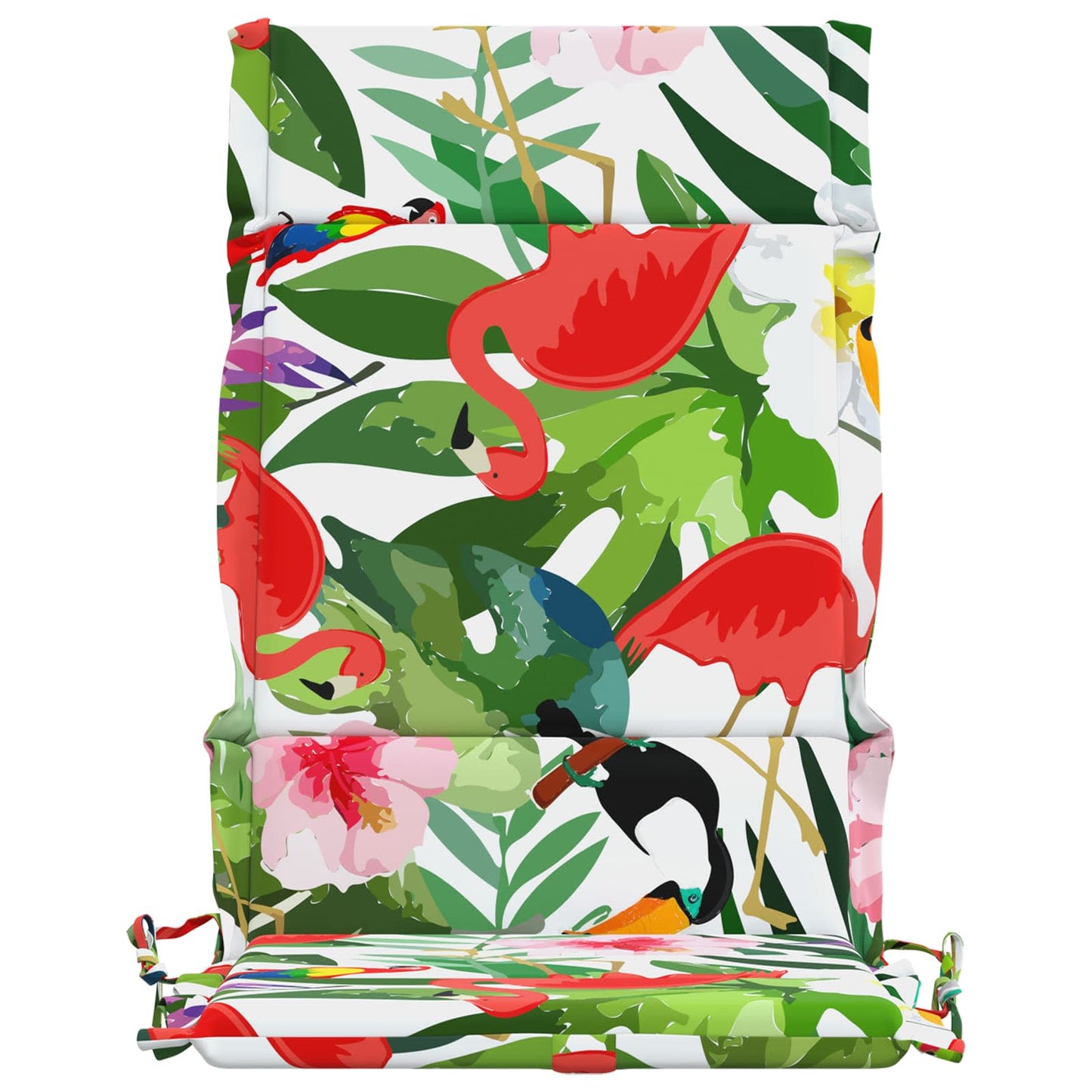 2-delt højt rygstol puder GEMERT 2 pcs 100% polyester