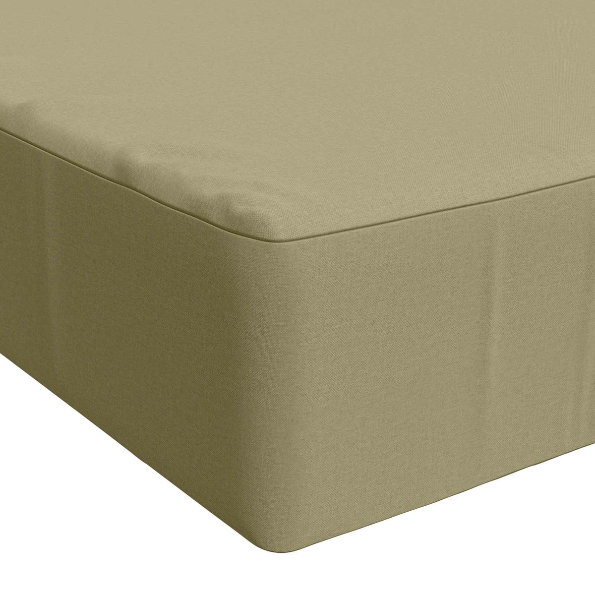 Sædehynde SOEST 100% polyester Lysegrøn 120 x 60 x 15 cm