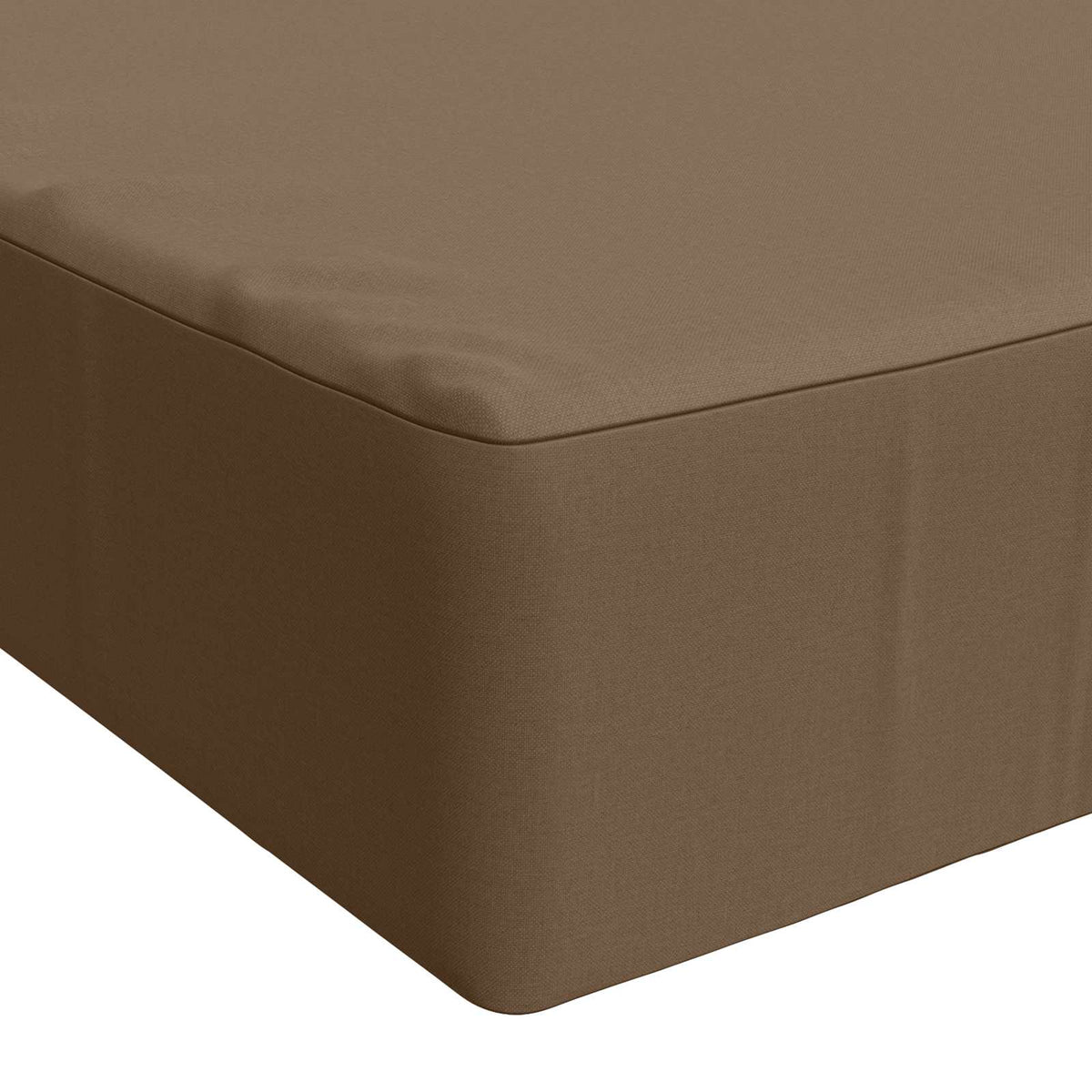 Sædehynde SOEST 100% polyester Gråbrun 120 x 60 x 15 cm