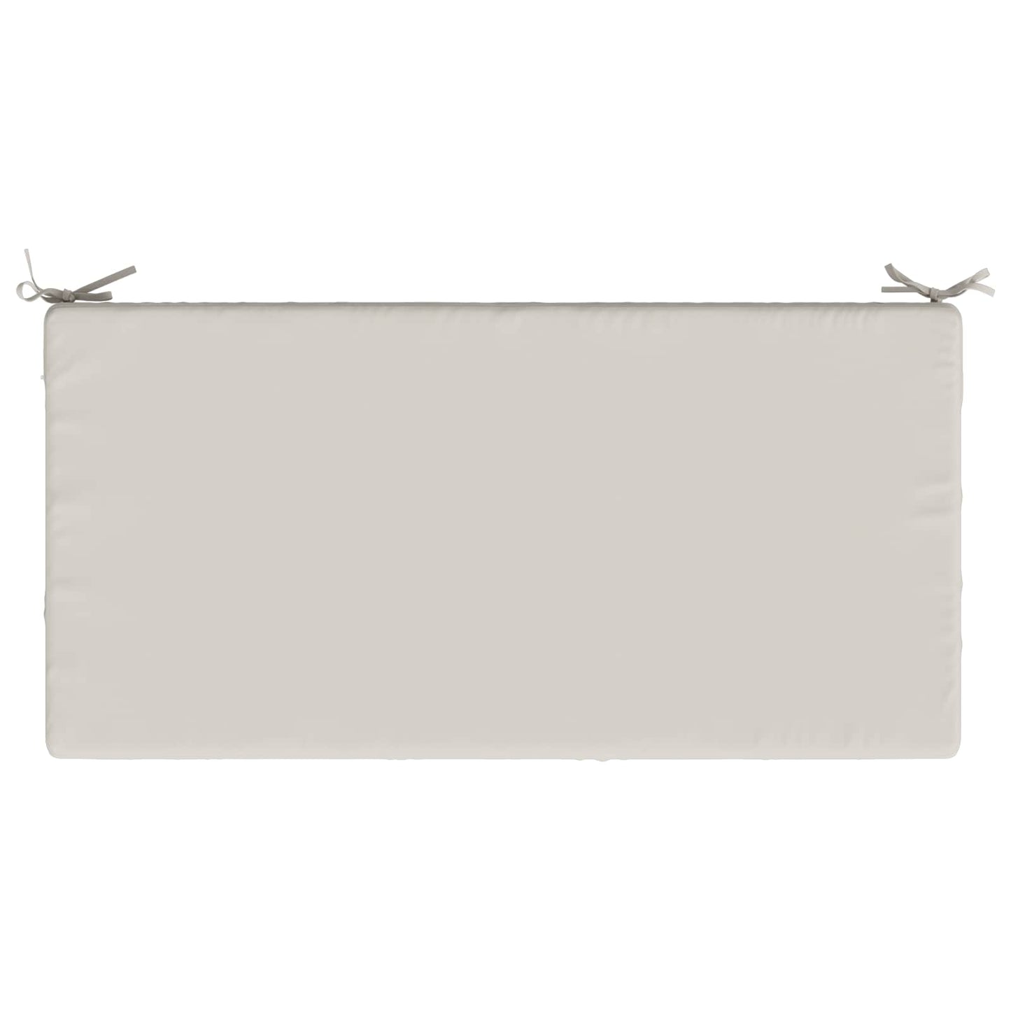 Sædehynde SOEST 100% polyester Hvid 120 x 60 x 15 cm