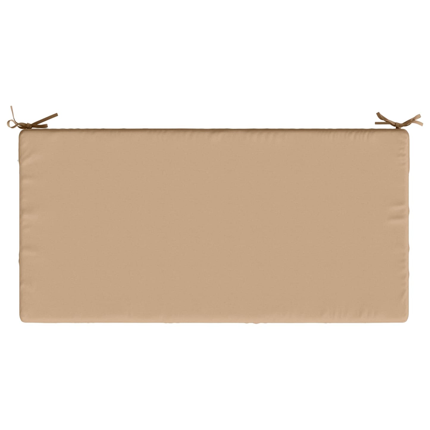 Sædehynde SOEST 100% polyester Sandfarvet 120 x 60 x 15 cm