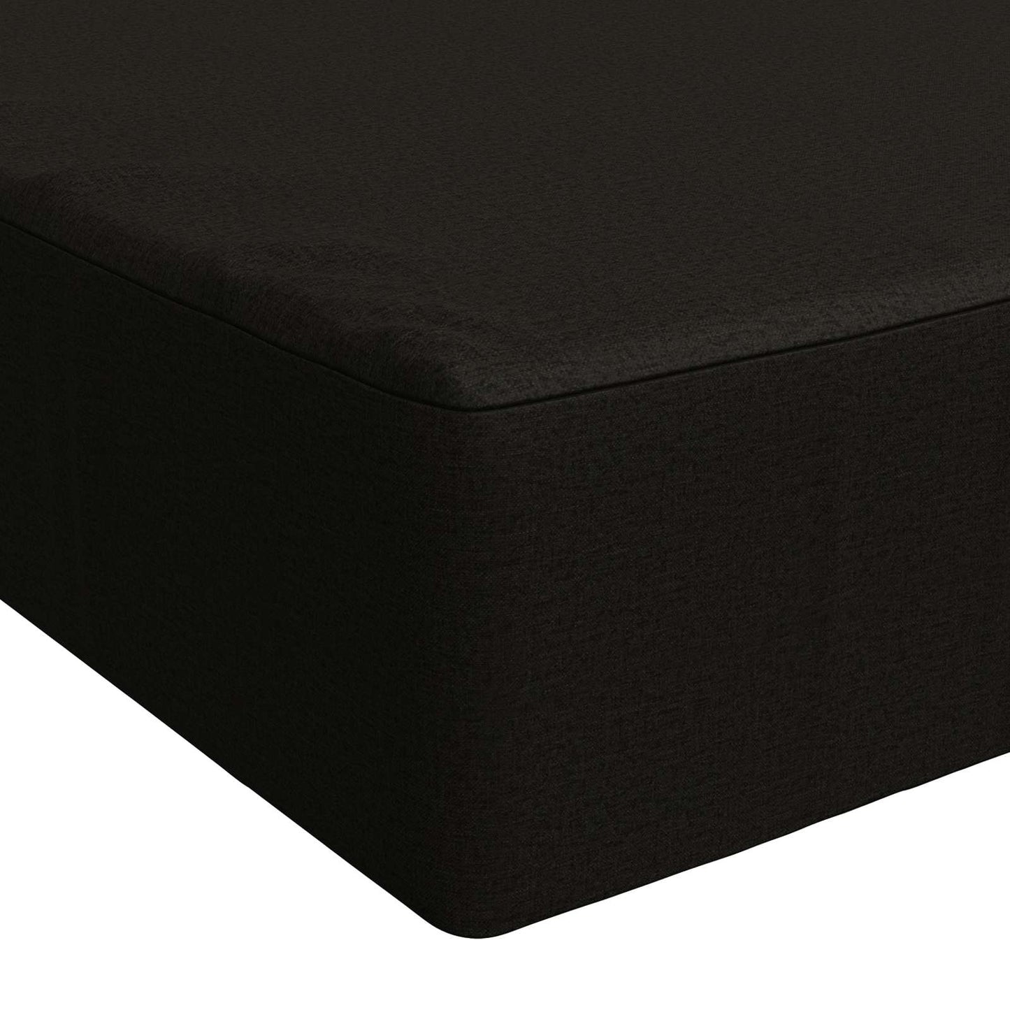 Sædehynde SOEST 100% polyester Sort 120 x 60 x 15 cm
