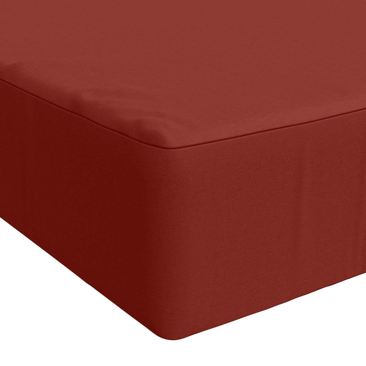 Sædehynde SOEST 100% polyester Rød 120 x 60 x 15 cm