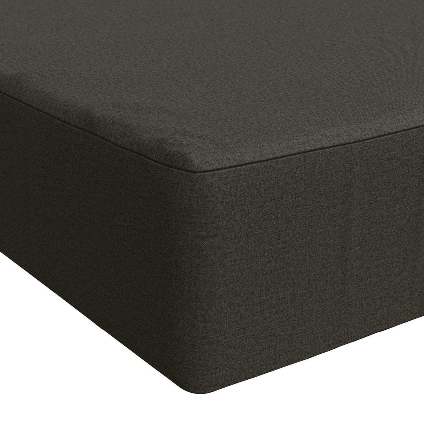 Sædehynde SOEST 100% polyester Antracit 120 x 60 x 15 cm