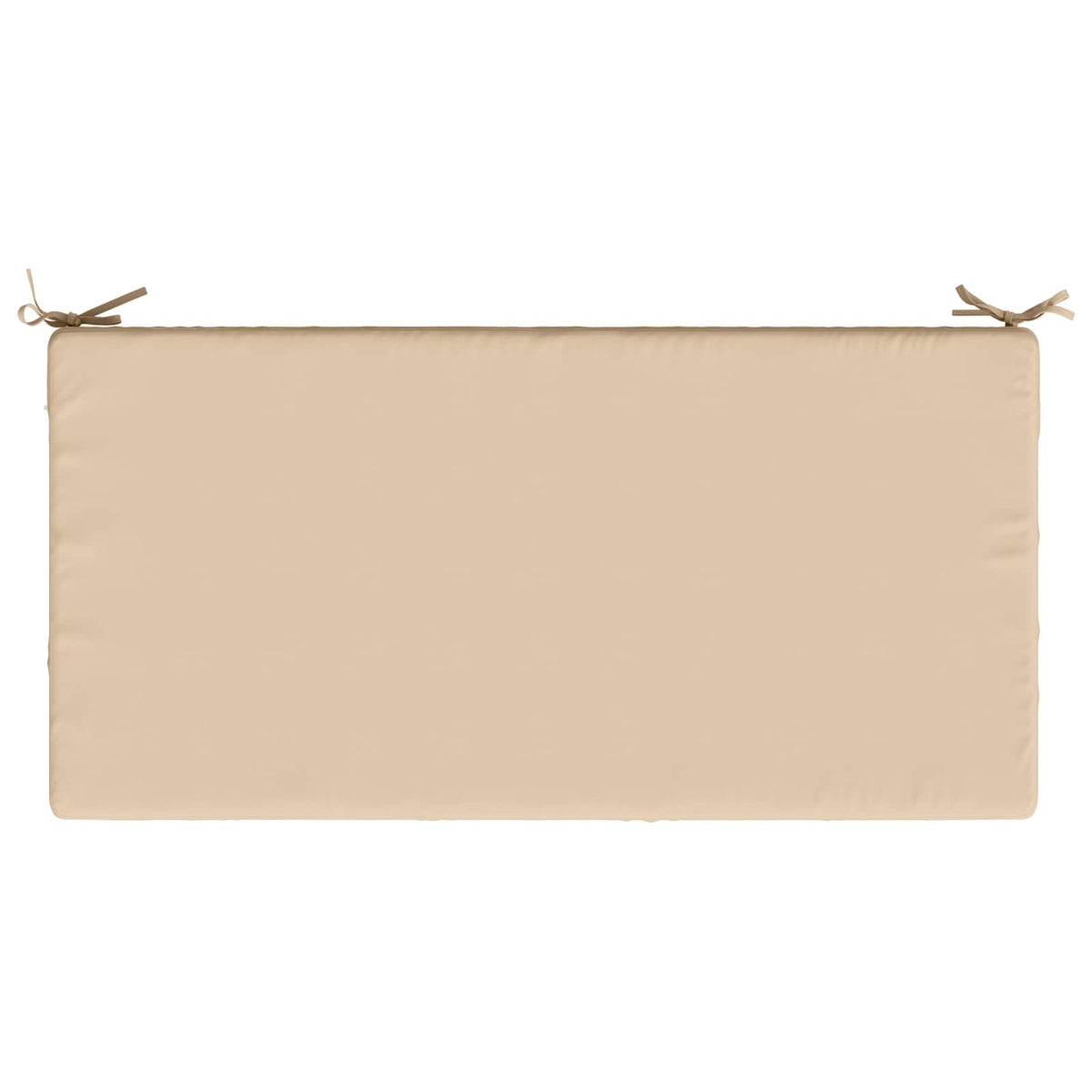 Sædehynde SOEST 100% polyester Cremefarvet 120 x 60 x 15 cm