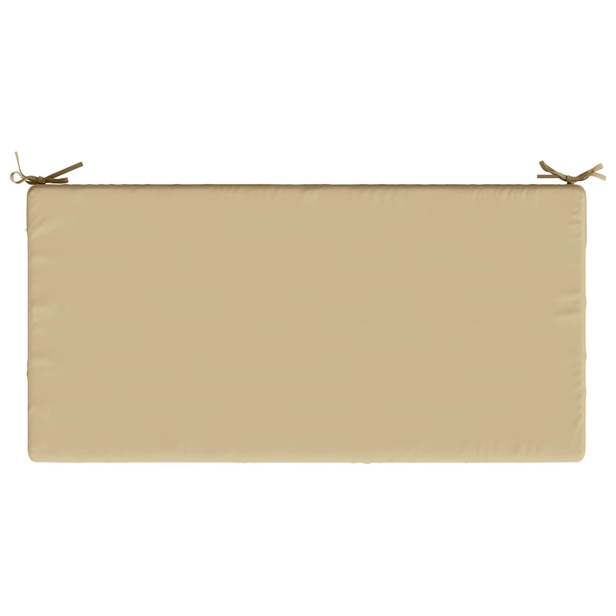 Sædehynde SOEST 100% polyester Beige 120 x 60 x 15 cm