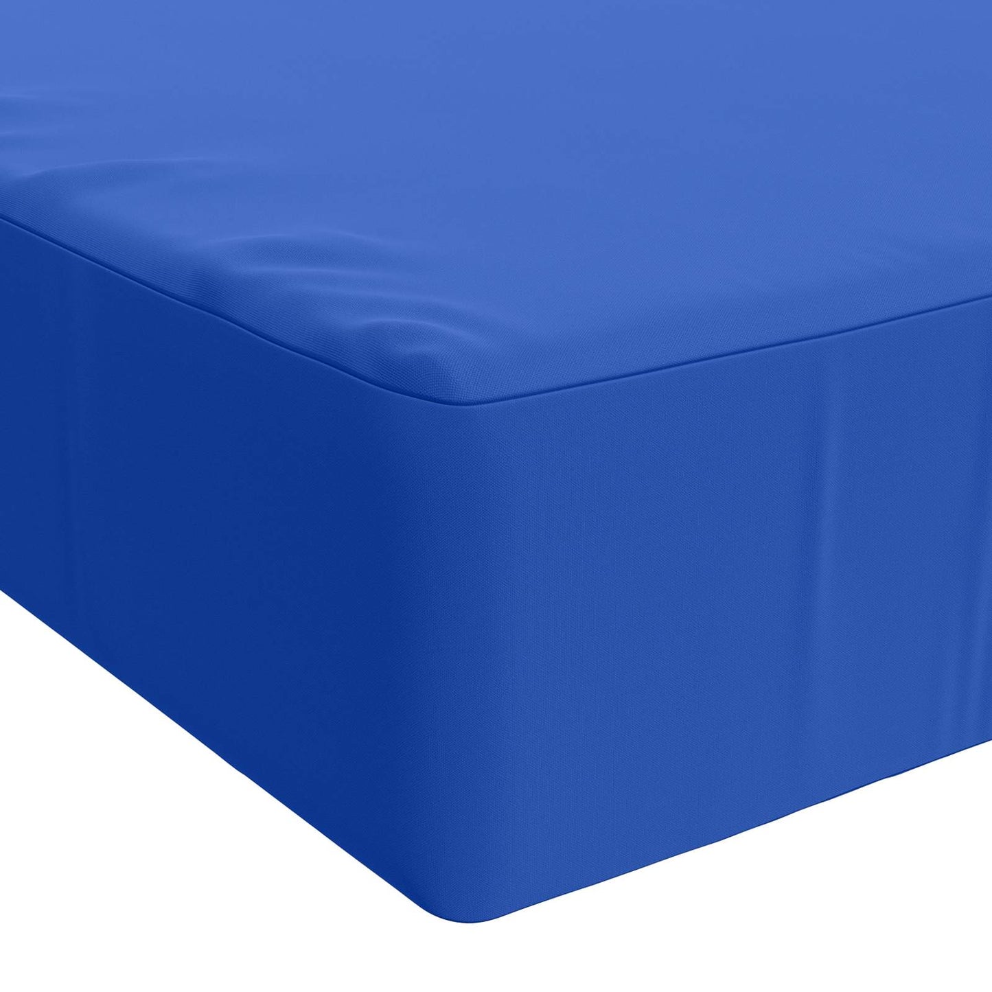 Sædehynde SOEST 100% polyester Kongeblå 120 x 60 x 15 cm