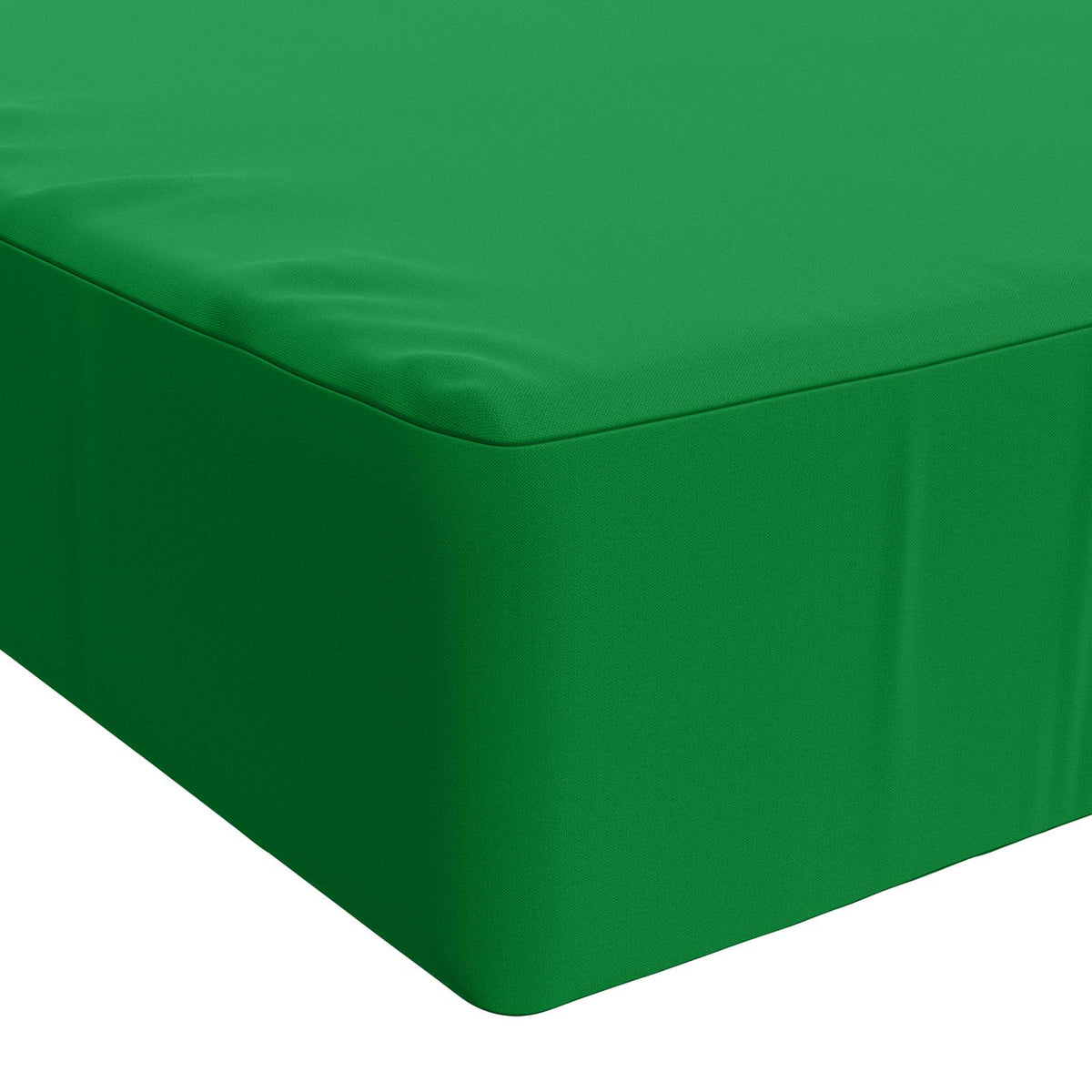Sædehynde SOEST 100% polyester Grøn 120 x 60 x 15 cm