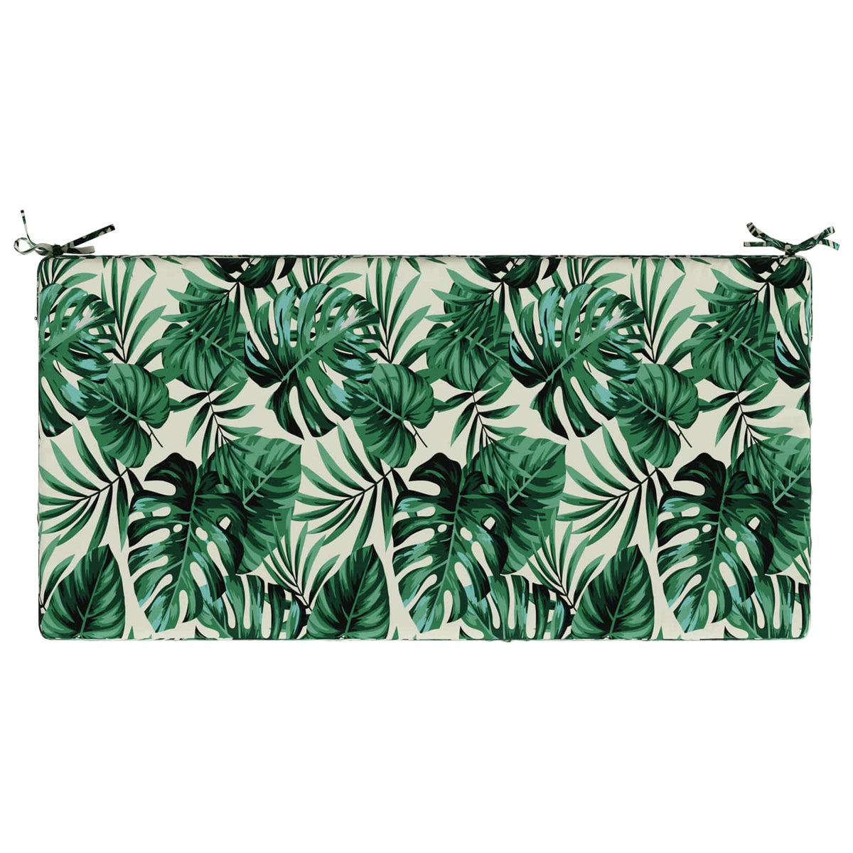 Sædehynde SOEST 100% polyester Bladmønster 120 x 60 x 15 cm